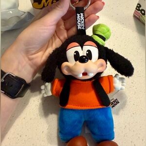 Mickey Mouse Popmart Goofy Plush Keychain